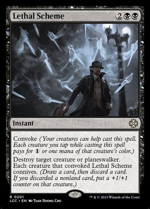 Lethal Scheme - The Lost Caverns of Ixalan Commander Rare Card