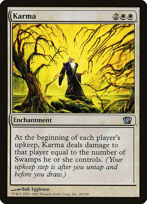 Karma - Eighth Edition Uncommon Card