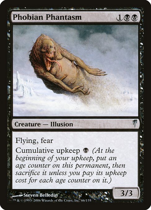 Phobian Phantasm - Coldsnap Uncommon Card