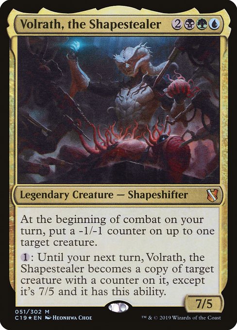Volrath, the Shapestealer - Commander 2019 Mythic Card