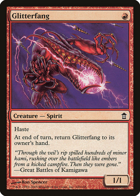 Glitterfang - Saviors of Kamigawa Common Card