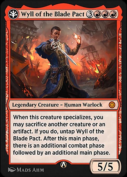 Wyll of the Blade Pact - Alchemy Horizons: Baldur's Gate Mythic Card