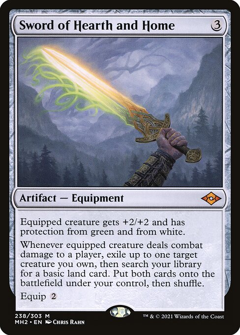 Sword of Hearth and Home - Modern Horizons 2 Mythic Card