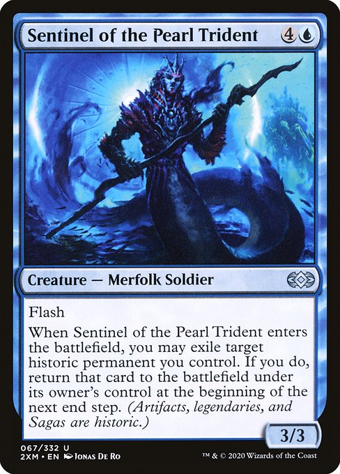 Sentinel of the Pearl Trident - Double Masters Uncommon Card