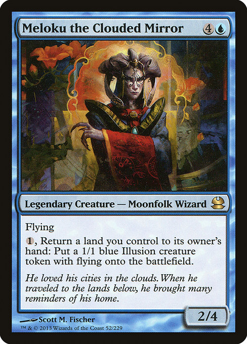 Meloku the Clouded Mirror - Modern Masters Rare Card