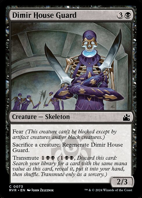 Dimir House Guard - Ravnica Remastered Common Card