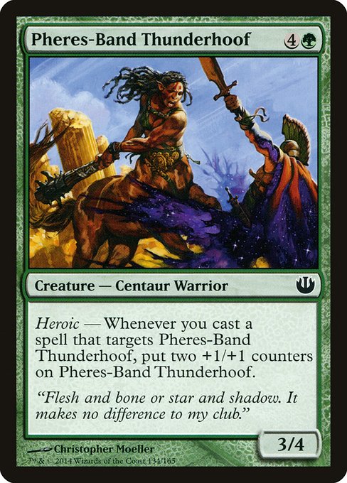 Pheres-Band Thunderhoof - Journey into Nyx Common Card