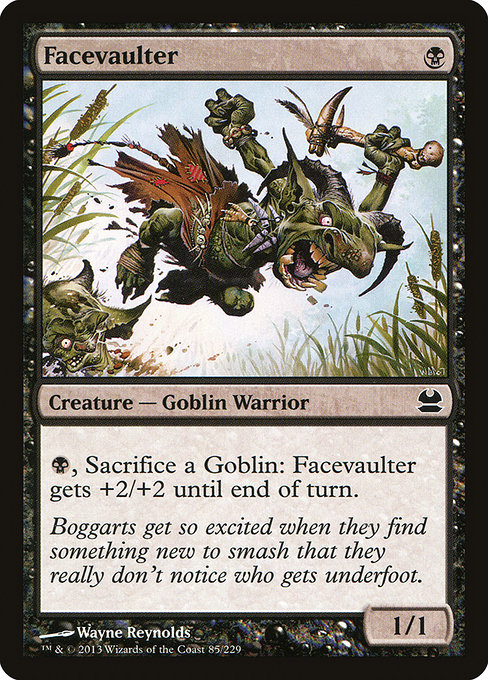 Facevaulter - Modern Masters Common Card