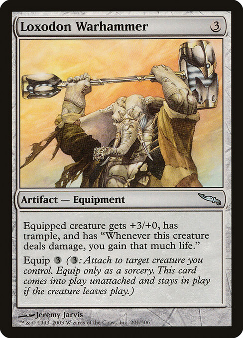 Loxodon Warhammer - Mirrodin Uncommon Card