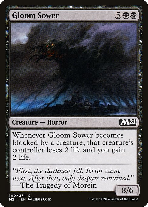 Gloom Sower - Core Set 2021 Common Card