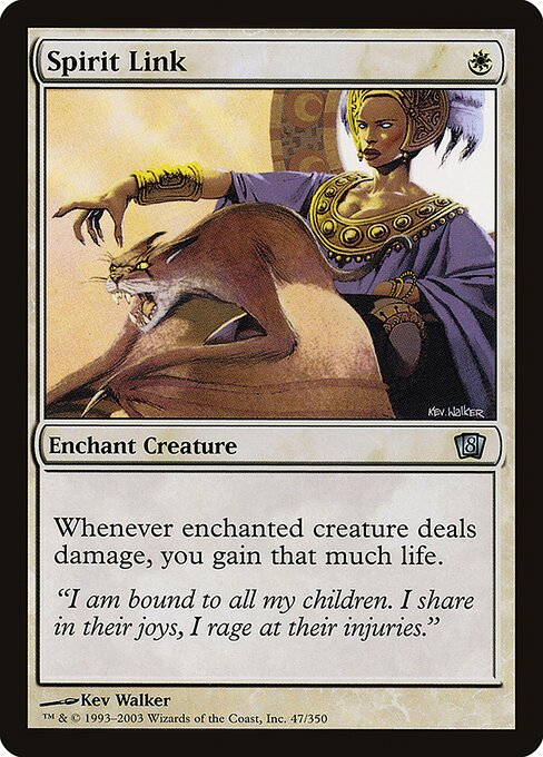 Spirit Link - Eighth Edition Uncommon Card