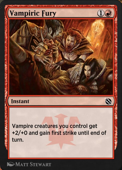 Vampiric Fury - Shadows of the Past Common Card