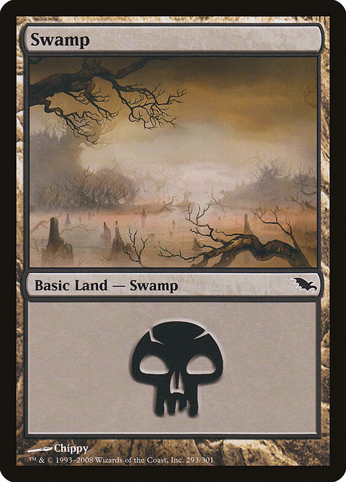 Swamp - Shadowmoor Common Card
