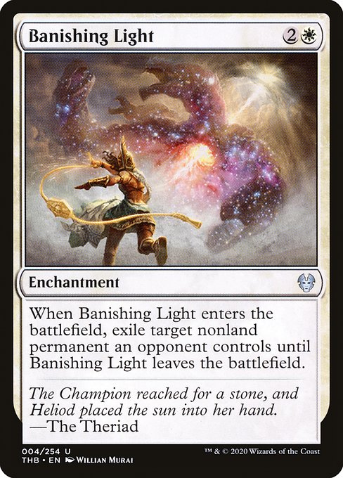 Banishing Light - Theros Beyond Death Uncommon Card