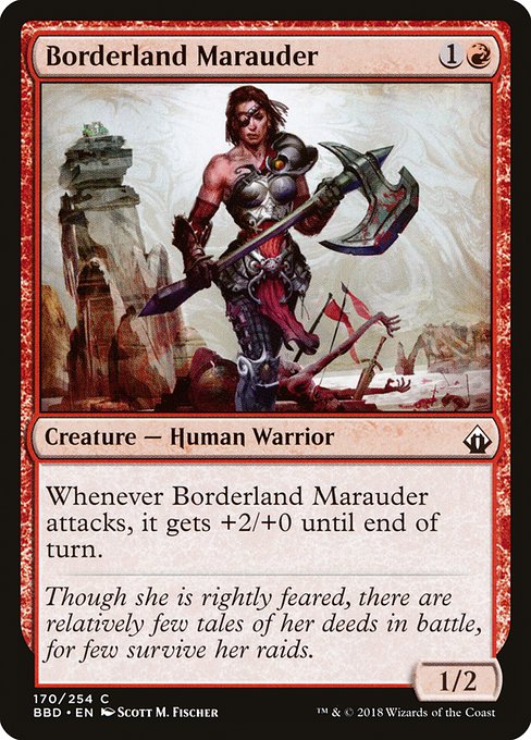 Borderland Marauder - Battlebond Common Card
