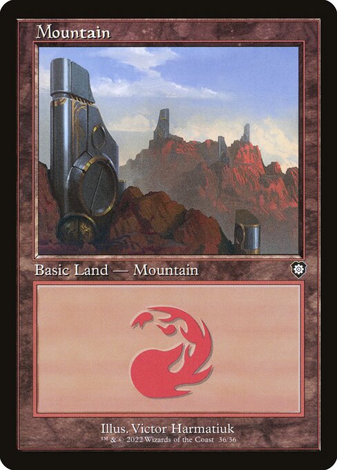 Mountain - The Brothers' War Commander Common Card
