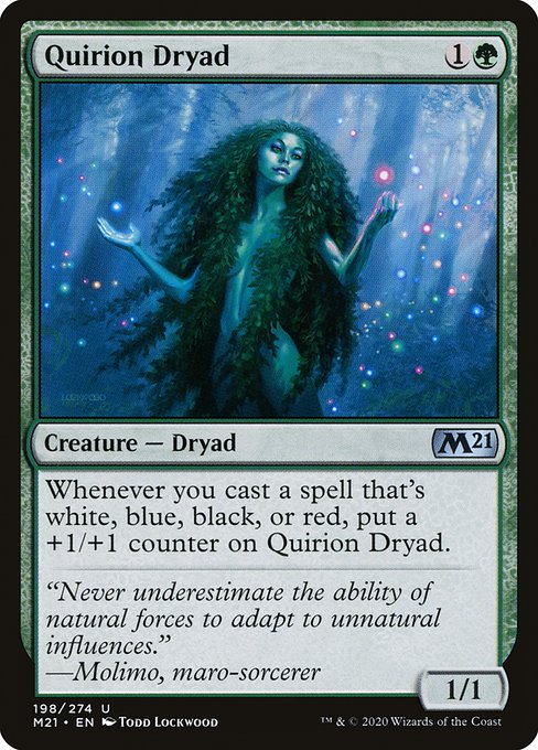 Quirion Dryad - Core Set 2021 Uncommon Card