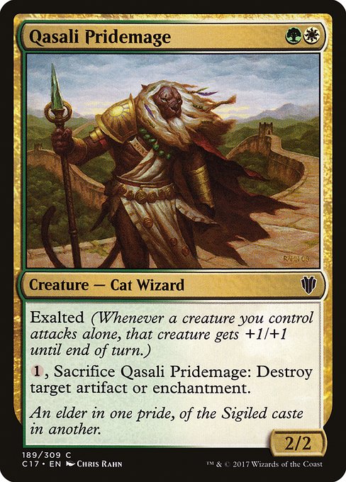 Qasali Pridemage - Commander 2017 Common Card