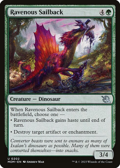 Ravenous Sailback - March of the Machine Uncommon Card