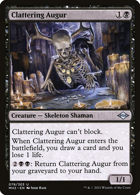 Clattering Augur - Modern Horizons 2 Uncommon Card
