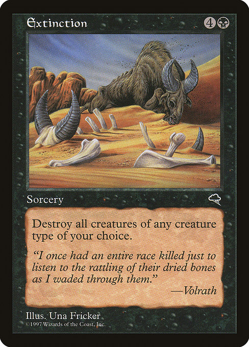 Extinction - Tempest Rare Card