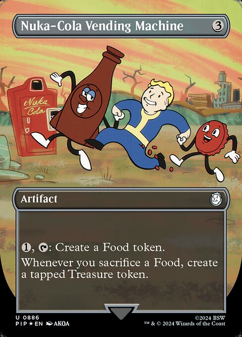 Nuka-Cola Vending Machine - Fallout Uncommon Card