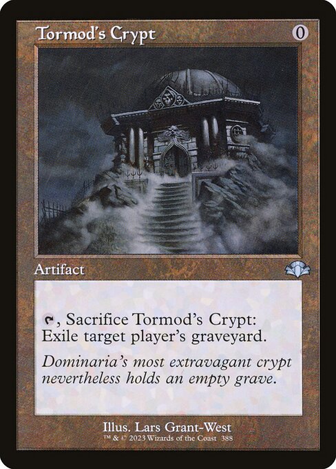 Tormod's Crypt - Dominaria Remastered Uncommon Card
