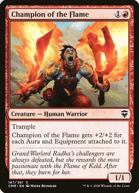 Champion of the Flame - Commander Legends Common Card