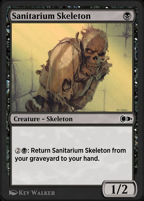 Sanitarium Skeleton - Pioneer Masters Common Card