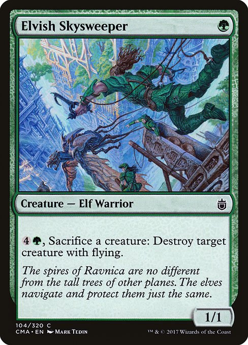Elvish Skysweeper - Commander Anthology Common Card