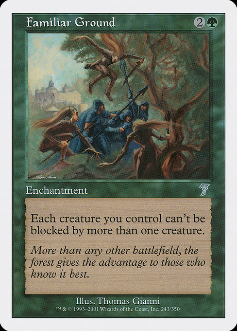 Familiar Ground - Seventh Edition Uncommon Card