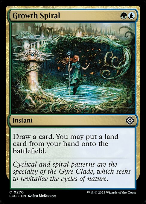 Growth Spiral - The Lost Caverns of Ixalan Commander Common Card