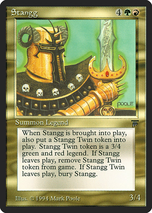 Stangg - Legends Rare Card