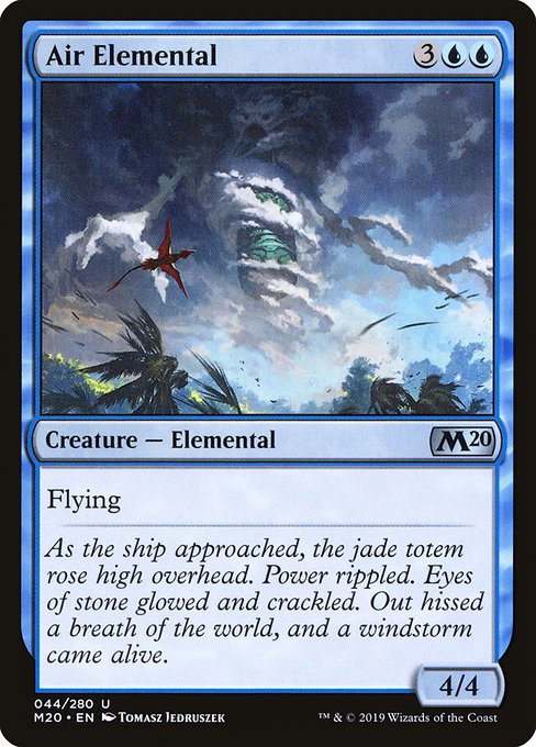 Air Elemental - Core Set 2020 Uncommon Card