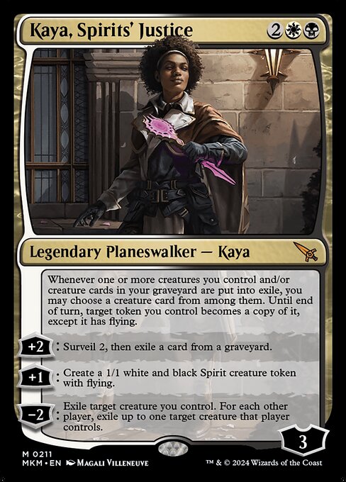 Kaya, Spirits' Justice - Murders at Karlov Manor Mythic Card