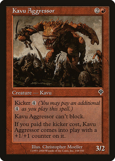 Kavu Aggressor - Invasion Common Card