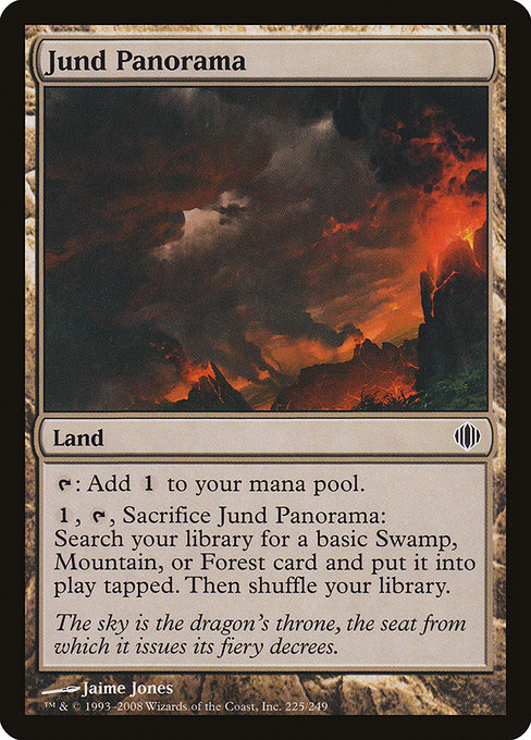 Jund Panorama - Shards of Alara Common Card