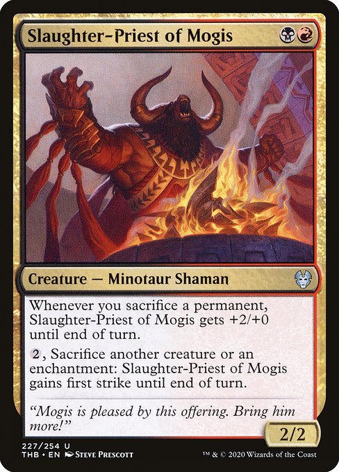 Slaughter-Priest of Mogis - Theros Beyond Death Uncommon Card