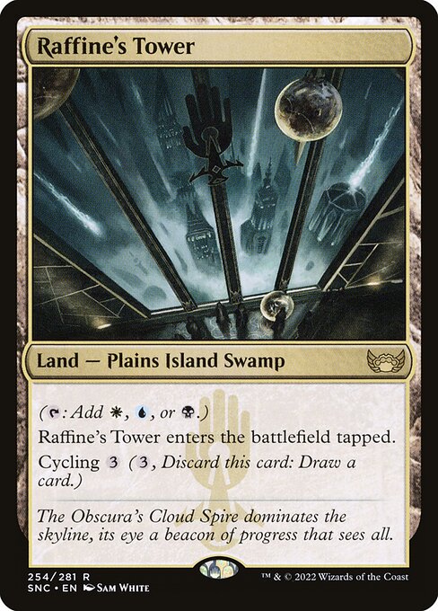 Raffine's Tower - Streets of New Capenna Rare Card