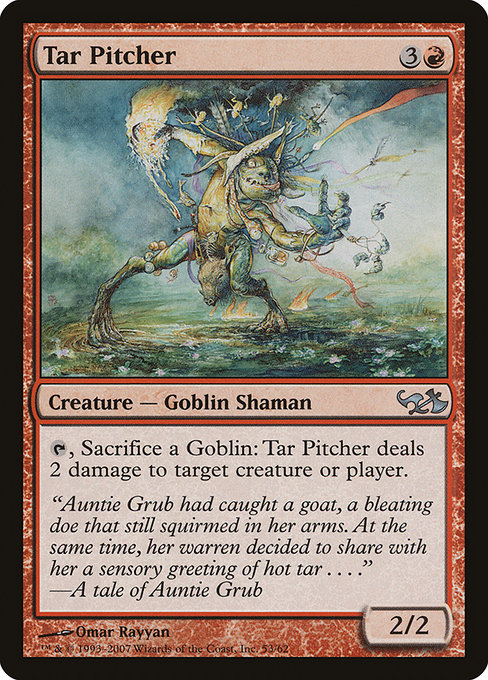 Tar Pitcher - Duel Decks: Elves vs. Goblins Uncommon Card