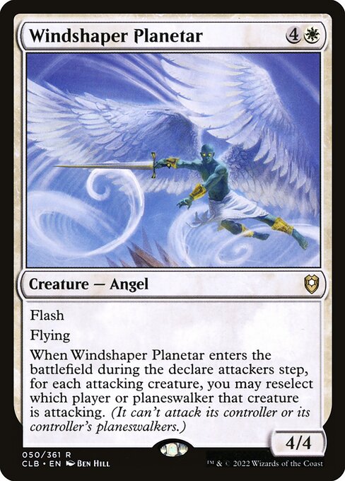 Windshaper Planetar - Commander Legends: Battle for Baldur's Gate Rare Card