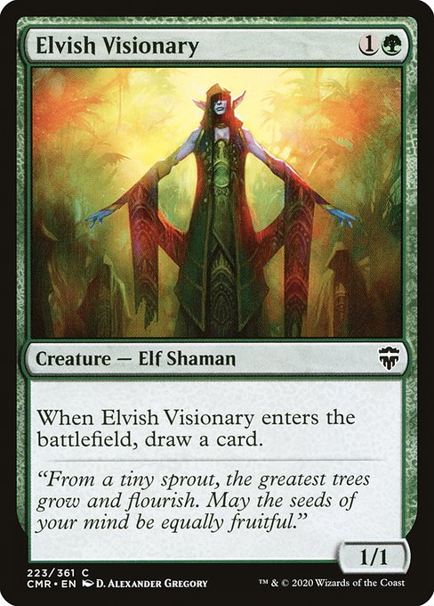 Elvish Visionary - Commander Legends Common Card