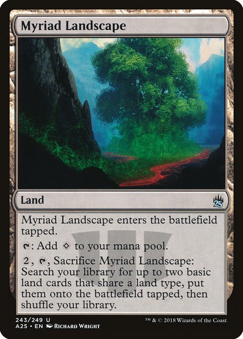 Myriad Landscape - Masters 25 Uncommon Card