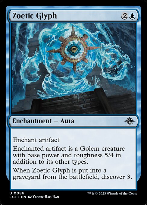 Zoetic Glyph - The Lost Caverns of Ixalan Uncommon Card