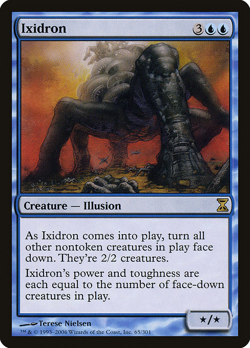 Ixidron - Time Spiral Rare Card