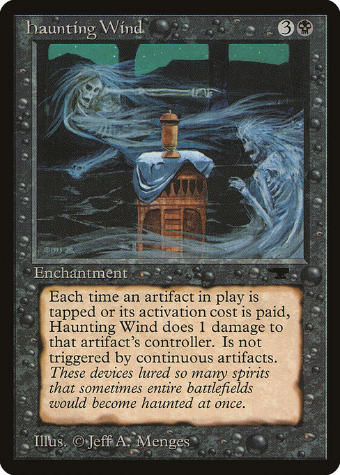 Haunting Wind - Antiquities Uncommon Card