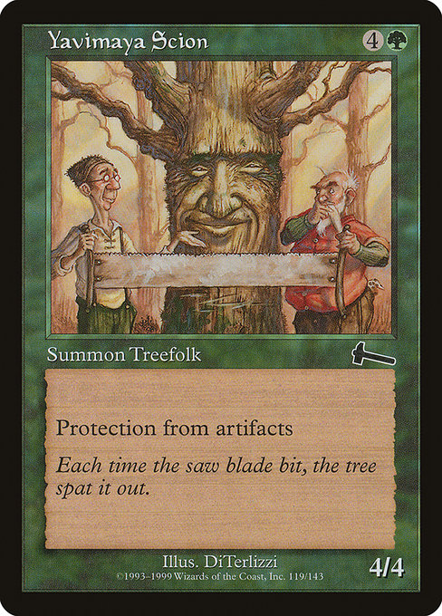 Yavimaya Scion - Urza's Legacy Common Card