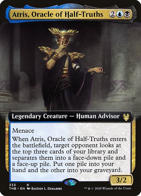 Atris, Oracle of Half-Truths - Theros Beyond Death Rare Card