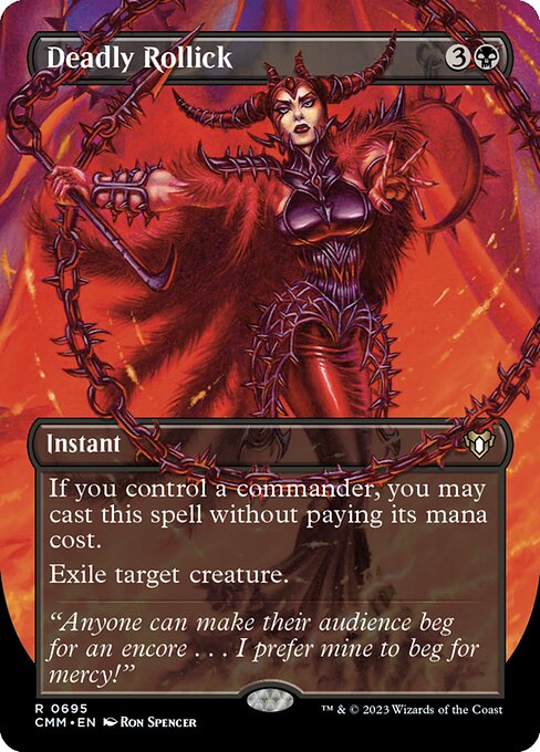 Deadly Rollick - Commander Masters Rare Card