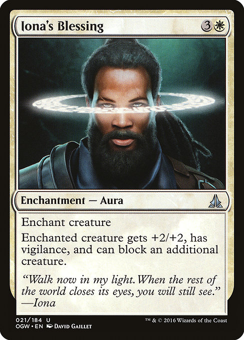 Iona's Blessing - Oath of the Gatewatch Uncommon Card